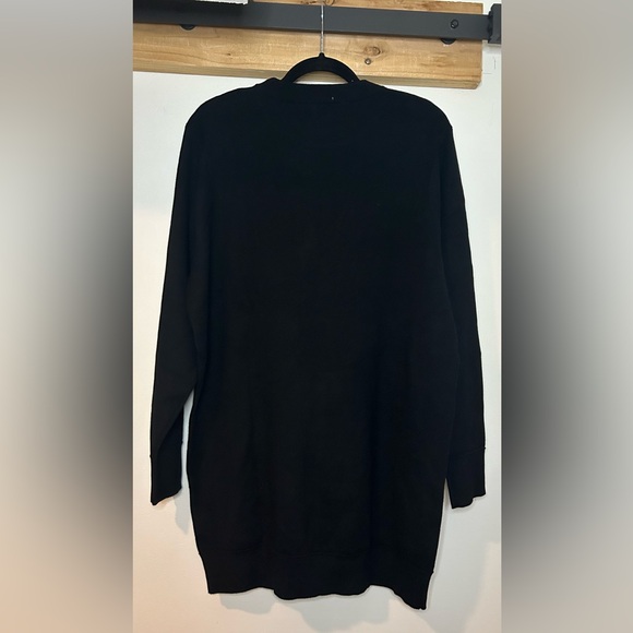NWT ONE GREY DAY BLACK SWEATER DRESS SIZE LARGE - Picture 10 of 10